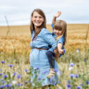 Babybauchfotos in der Natur