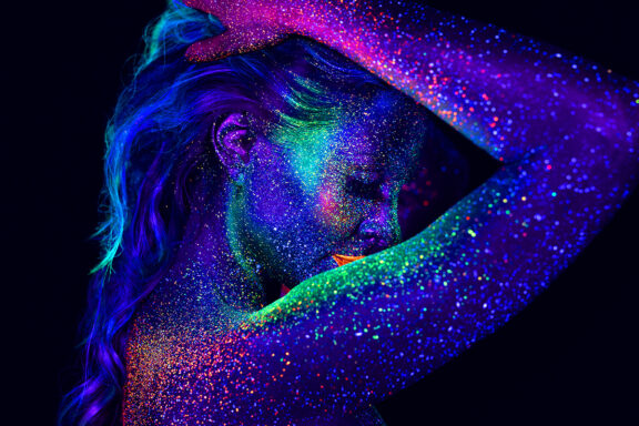 Bodypainting ganzkoerper fotoshooting rostock body painting bilder uv schwarzlicht