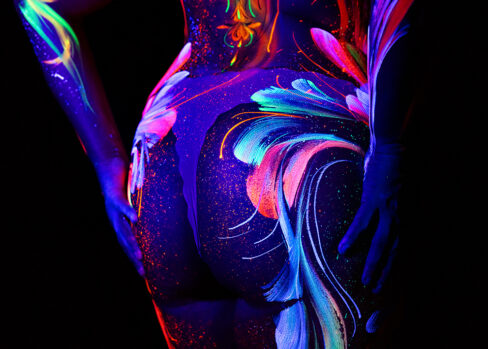 Bodypainting ganzkoerper fotoshooting rostock body painting bilder schwarzlicht fotografie rostock 027