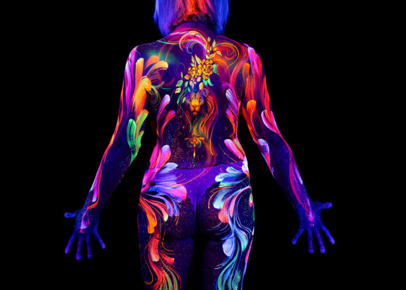 Bodypainting ganzkoerper fotoshooting rostock body painting bilder schwarzlicht fotografie rostock 042 