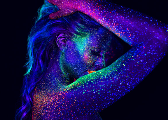 Bodypainting ganzkoerper fotoshooting rostock body painting bilder uv schwarzlicht