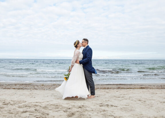 Hochzeitsfotos am Strand