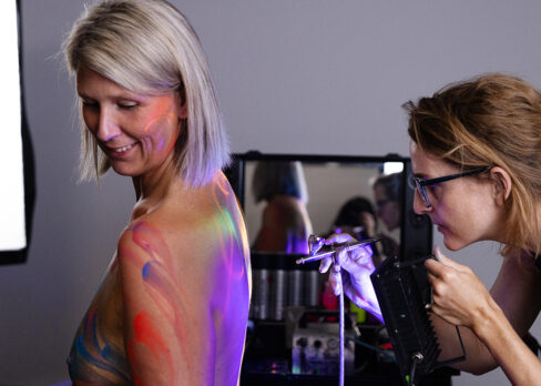 Bodypainting ganzkoerper fotoshooting rostock body painting bilder schwarzlicht fotografie rostock 011