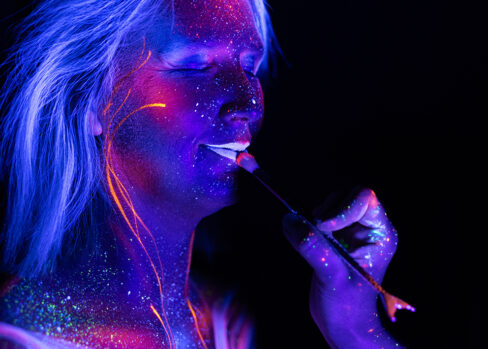 Bodypainting ganzkoerper fotoshooting rostock body painting bilder schwarzlicht fotografie rostock 021