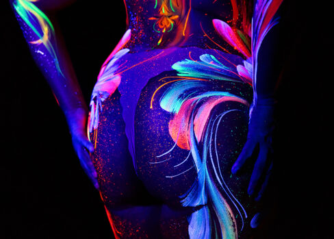 Bodypainting ganzkoerper fotoshooting rostock body painting bilder schwarzlicht fotografie rostock 027