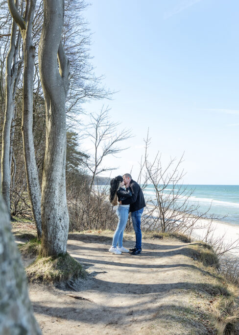 Fotoshooting verlobung paarshooting strand romantische paarbilder paar fotoshooting rostock 006